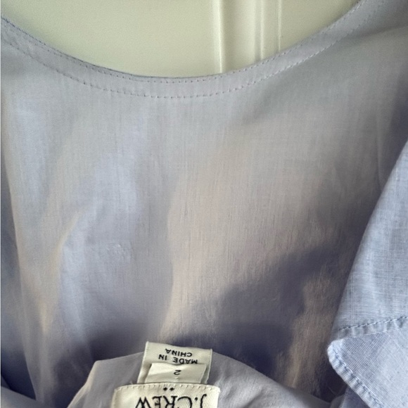 J. Crew Soft Blue Ruffle Dress - Picture 3 of 5